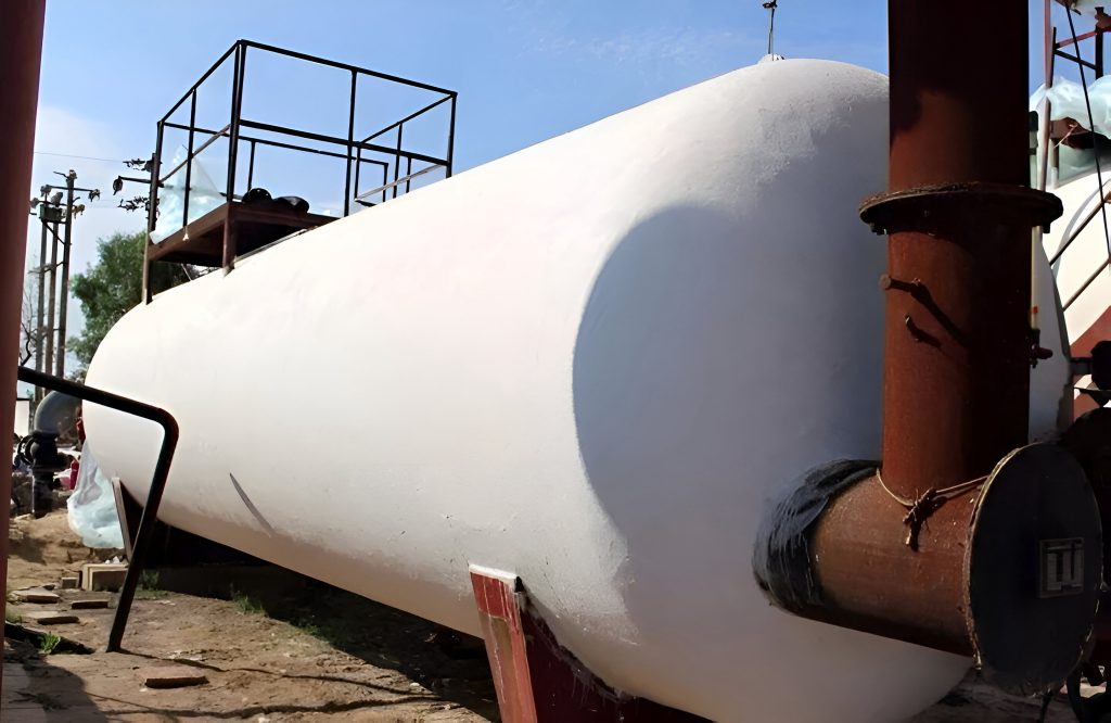 aerogel coating insulated tank