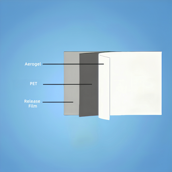 AGF-APR PET Aerogel Insulation Film with Release Liner -Anchor-Tech