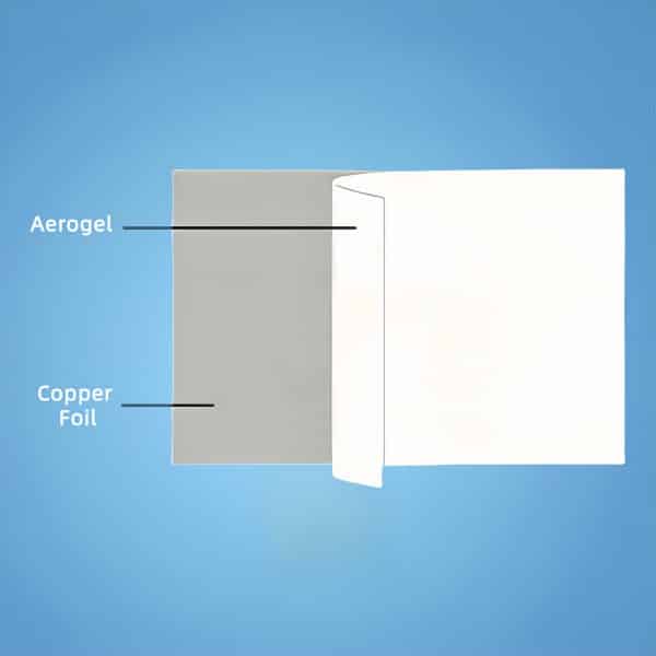 Copper Foil Composite Aerogel Film (AGF-ACU) | Ultra-Thin Thermal Insulation | Anchor-Tech