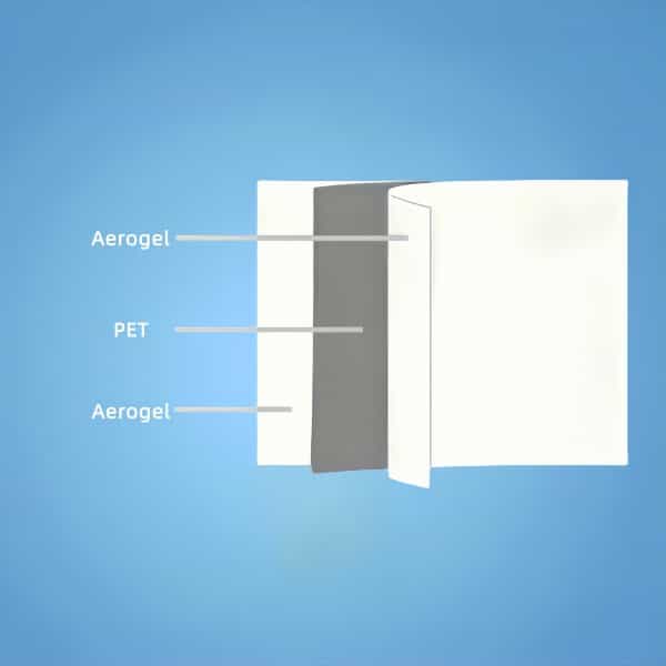 AGF-APA Dual-Sided PET Aerogel Film | Ultra-Thin Thermal Insulation-Anchor Tech